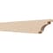 Ekena Millwork 2in. W x 4in. H x 24in. L Mediterranean Woodgrain TimberThane Rafter Tail, Primed Tan RFTUR02X04X24MEDRCPR - alternate 1
